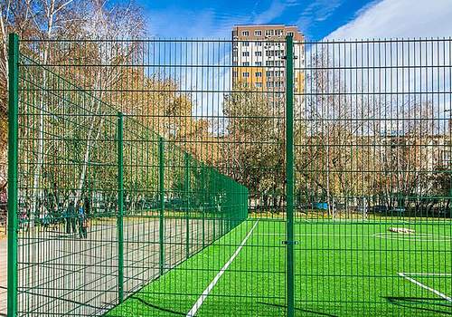 2Д забор для футбольной площадки в Балахне